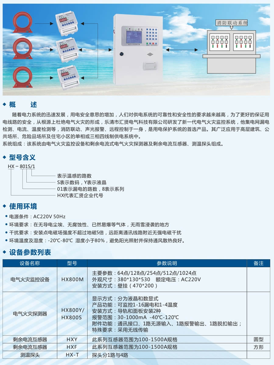 电气火灾监控系统介绍